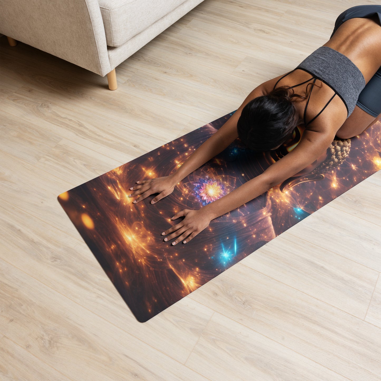 Cosmic Buddha Yoga mat