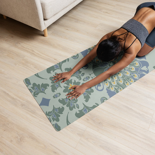 Peacock Yoga mat