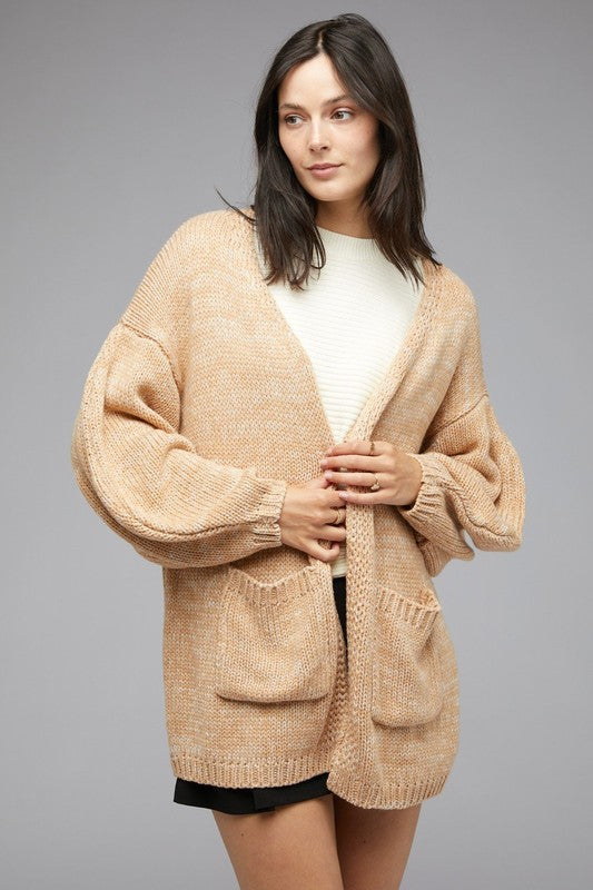 KNIT LONG SLEEVE CARDIGAN - Executive Gypsy