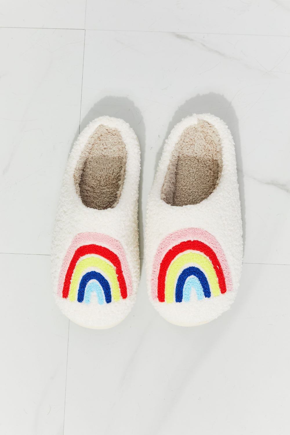 Rainbow Plush Slipper - Executive Gypsy