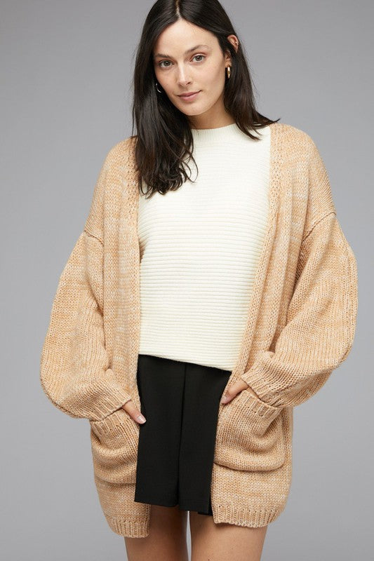 KNIT LONG SLEEVE CARDIGAN - Executive Gypsy