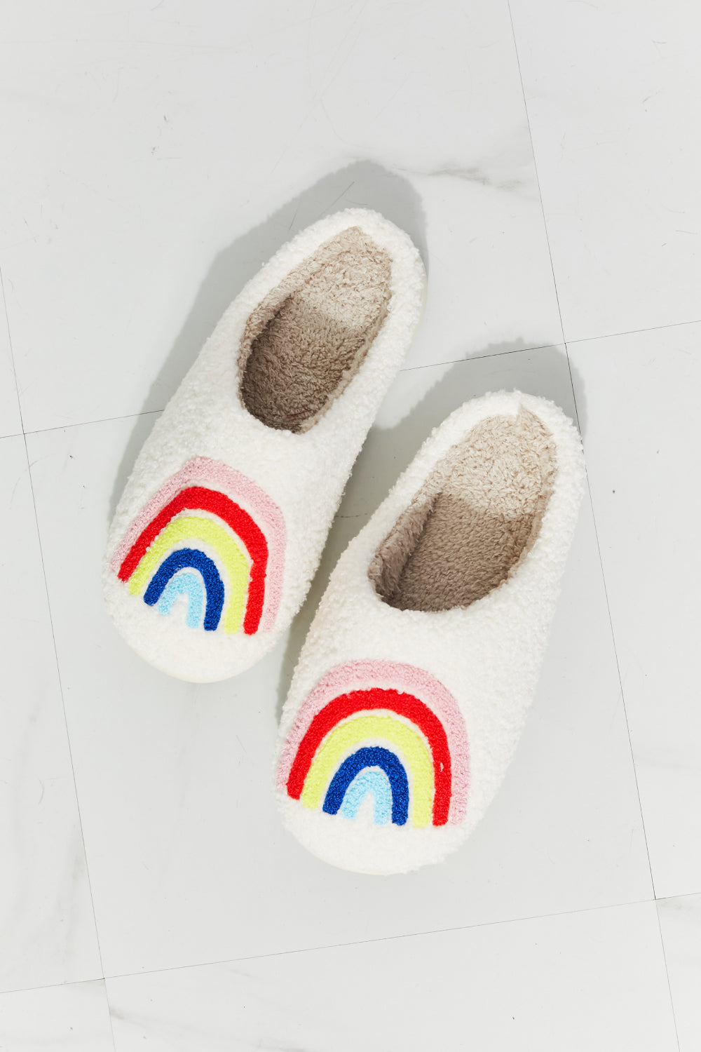 Rainbow Plush Slipper - Executive Gypsy