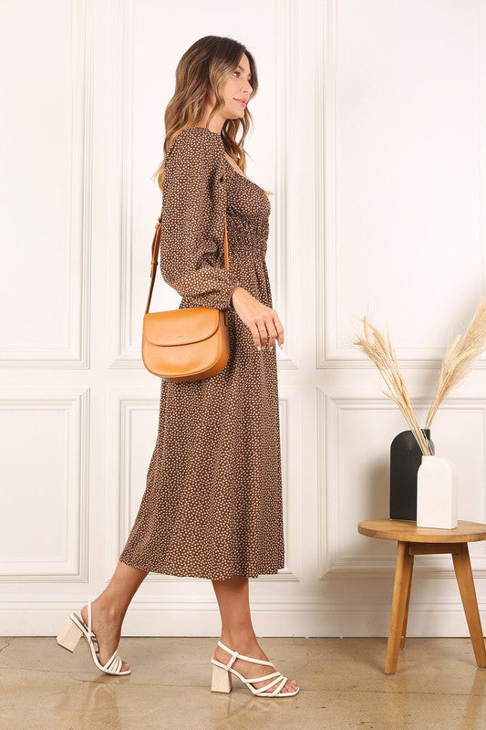 Square neck vintage puff dress - Executive Gypsy