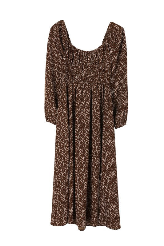 Square neck vintage puff dress - Executive Gypsy