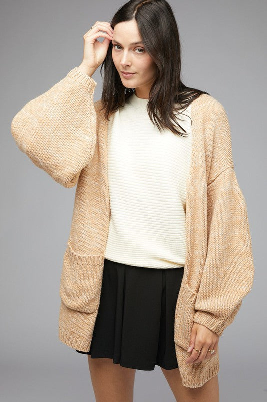 KNIT LONG SLEEVE CARDIGAN - Executive Gypsy