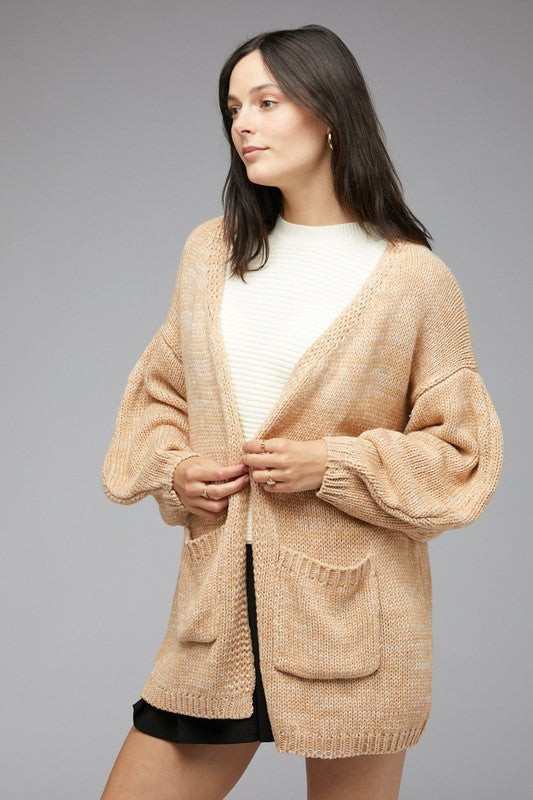 KNIT LONG SLEEVE CARDIGAN - Executive Gypsy