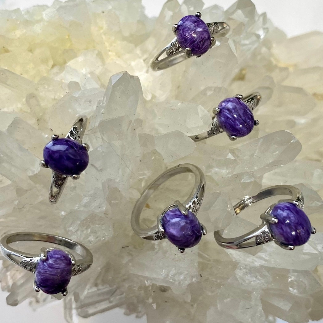 Charoite Ring - Executive Gypsy