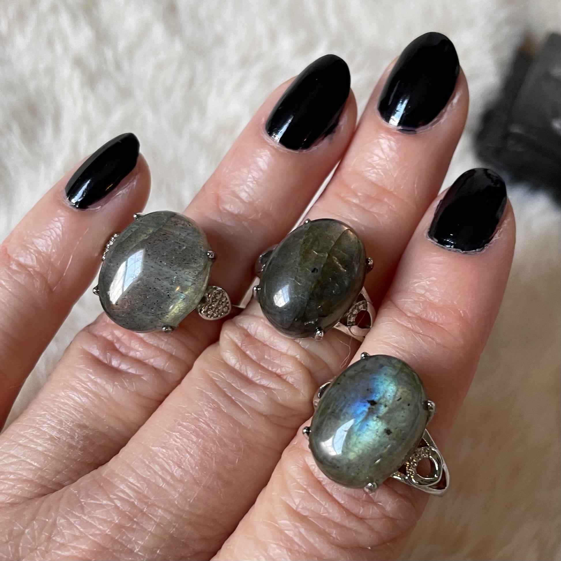 Labradorite Ring - Executive Gypsy