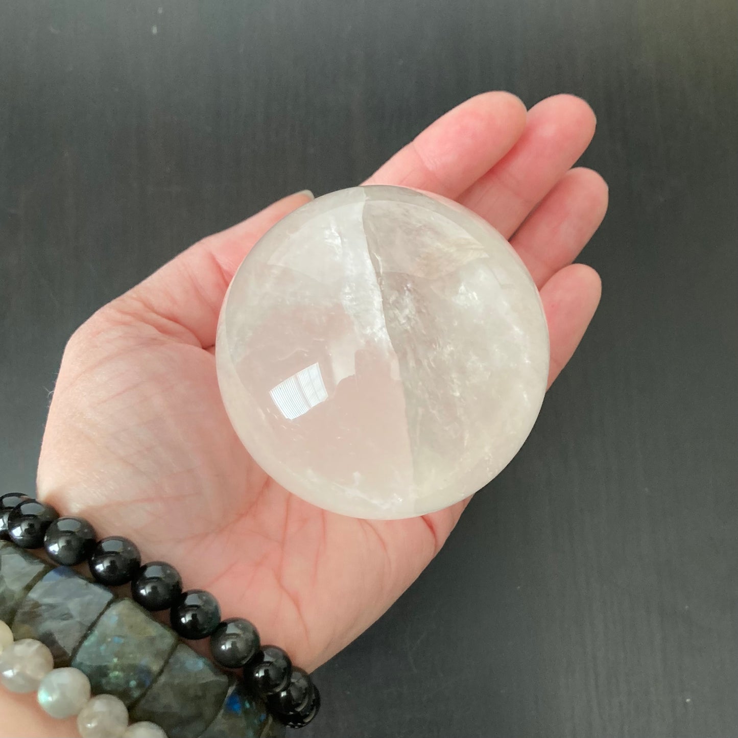 Clear Quartz Sphere - Executive Gypsy