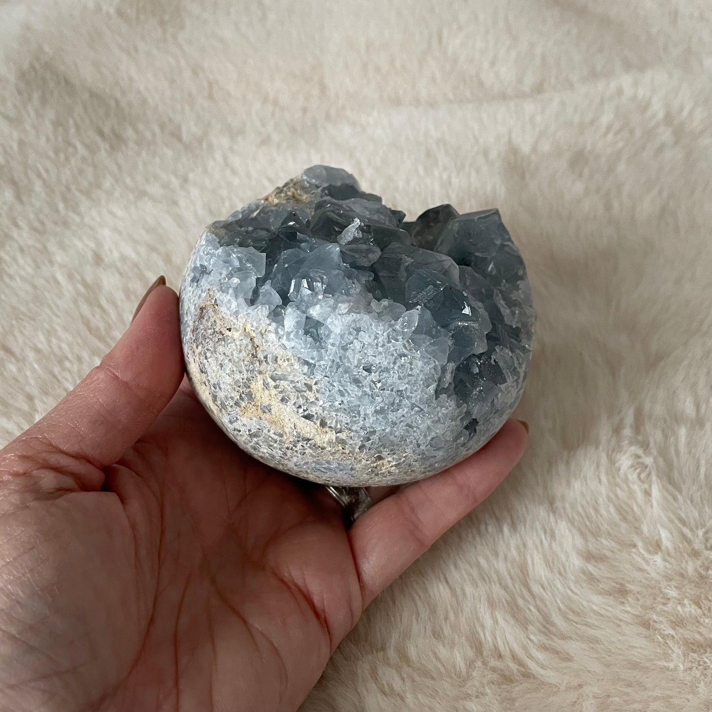 Celestite Sphere - Executive Gypsy