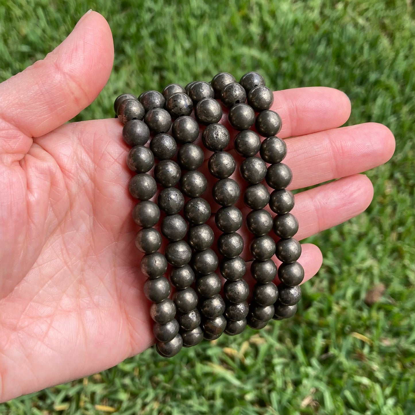 Pyrite Stretch Bracelet - Executive Gypsy