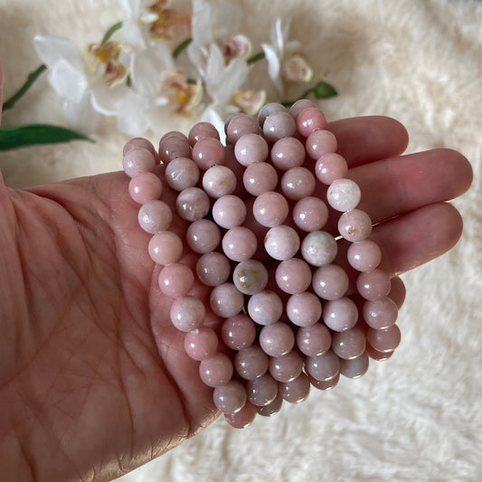 Pink Opal Stretch Bracelet