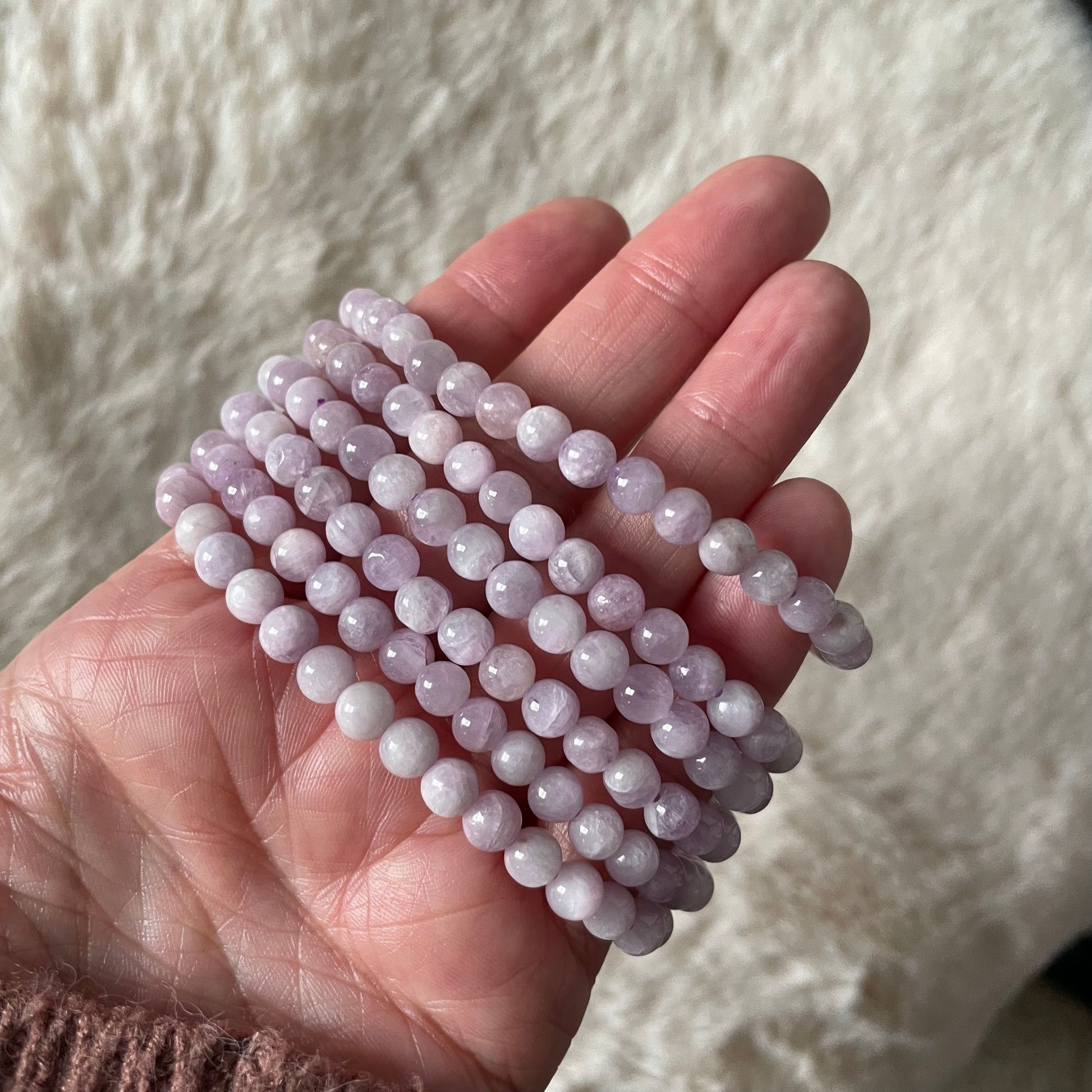 Kunzite Stretch Bracelet - Executive Gypsy