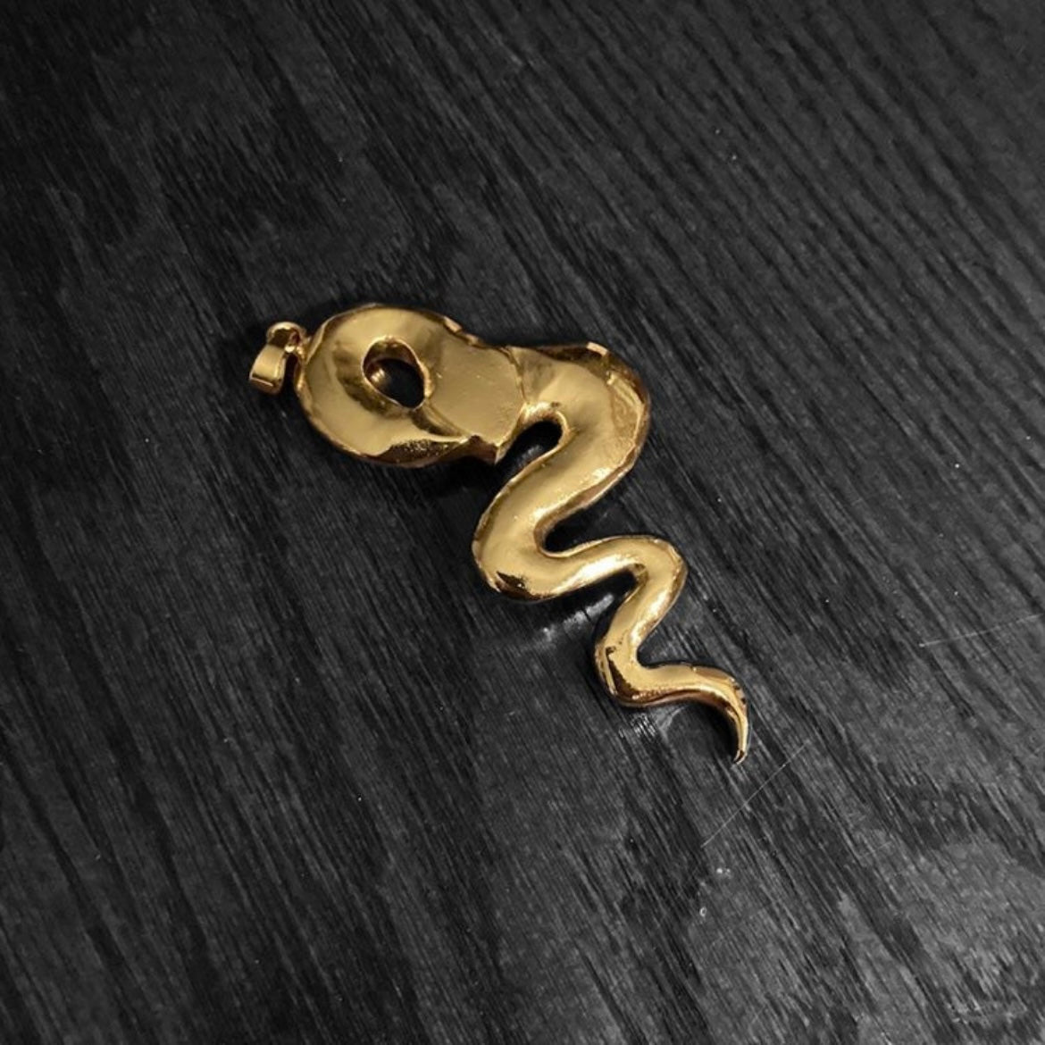 Gold Snake Pendant - Executive Gypsy