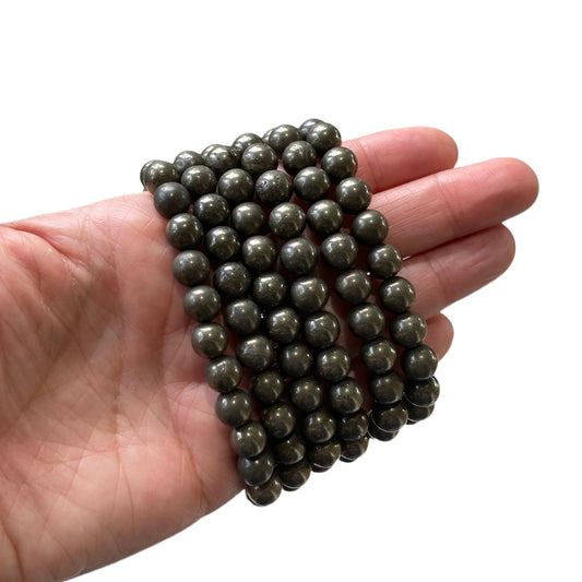 Pyrite Stretch Bracelet - Executive Gypsy