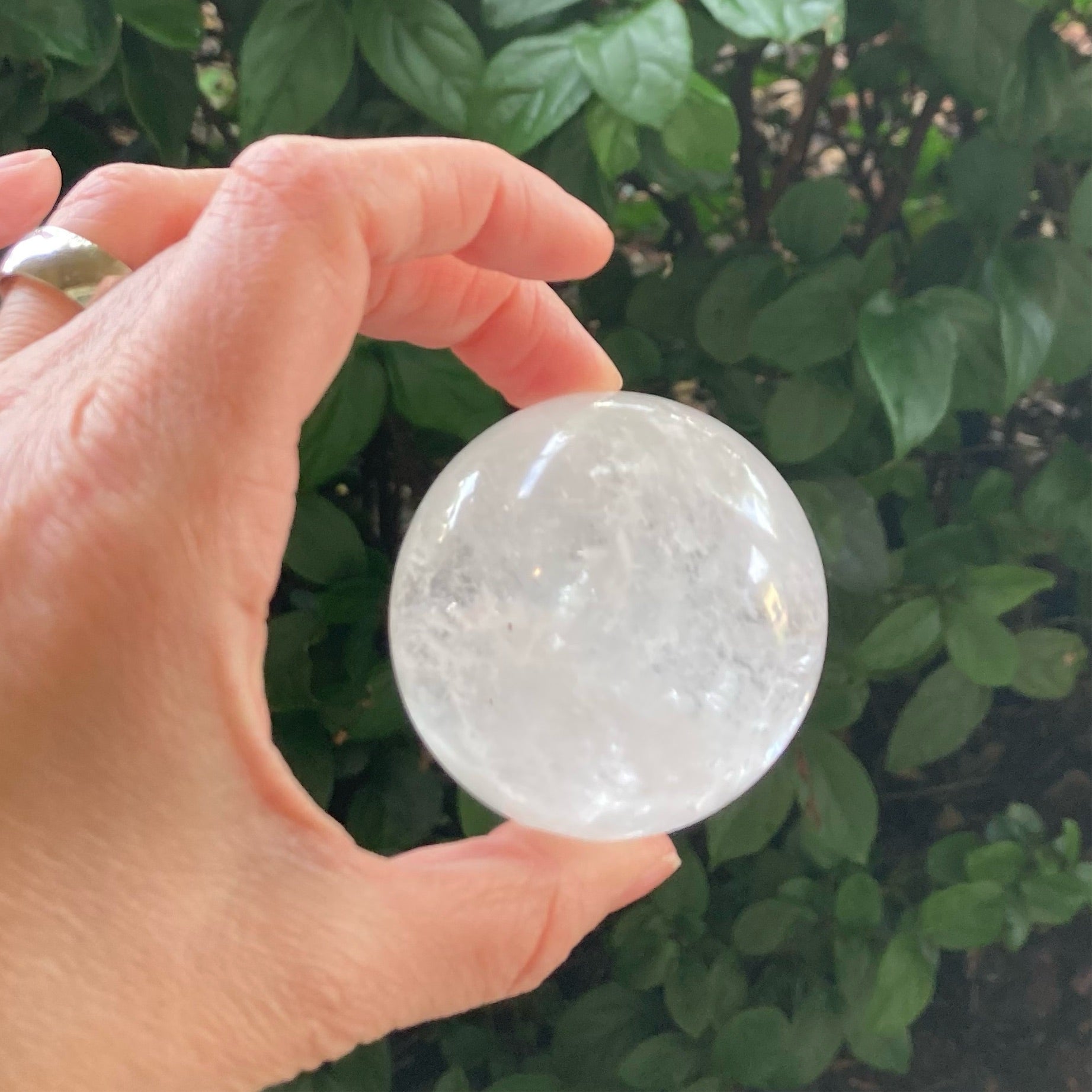 Clear Quartz Sphere - Executive Gypsy