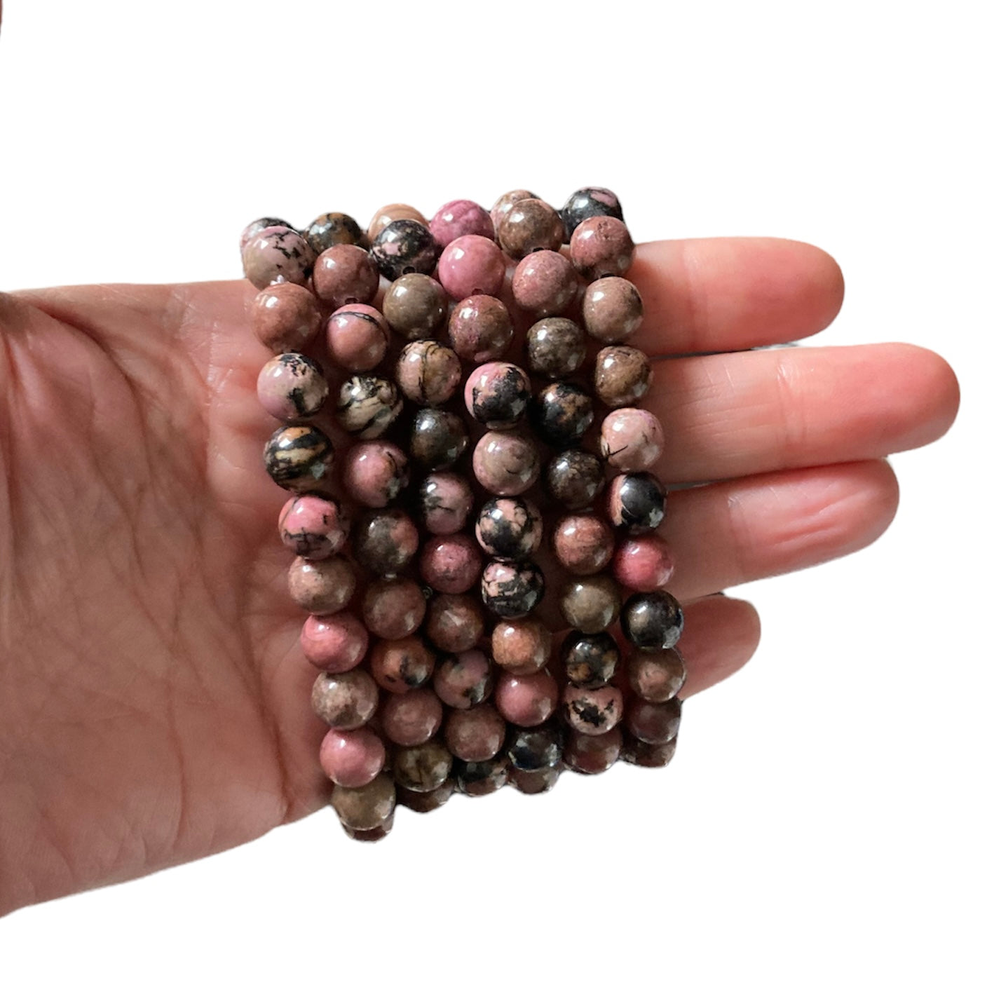 Rhodonite Stretch Bracelet - Executive Gypsy