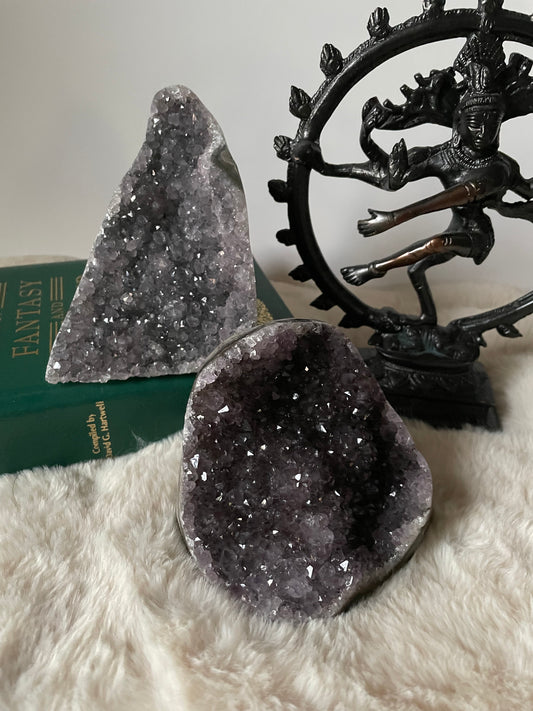 Black Amethyst Standing Cluster - Executive Gypsy