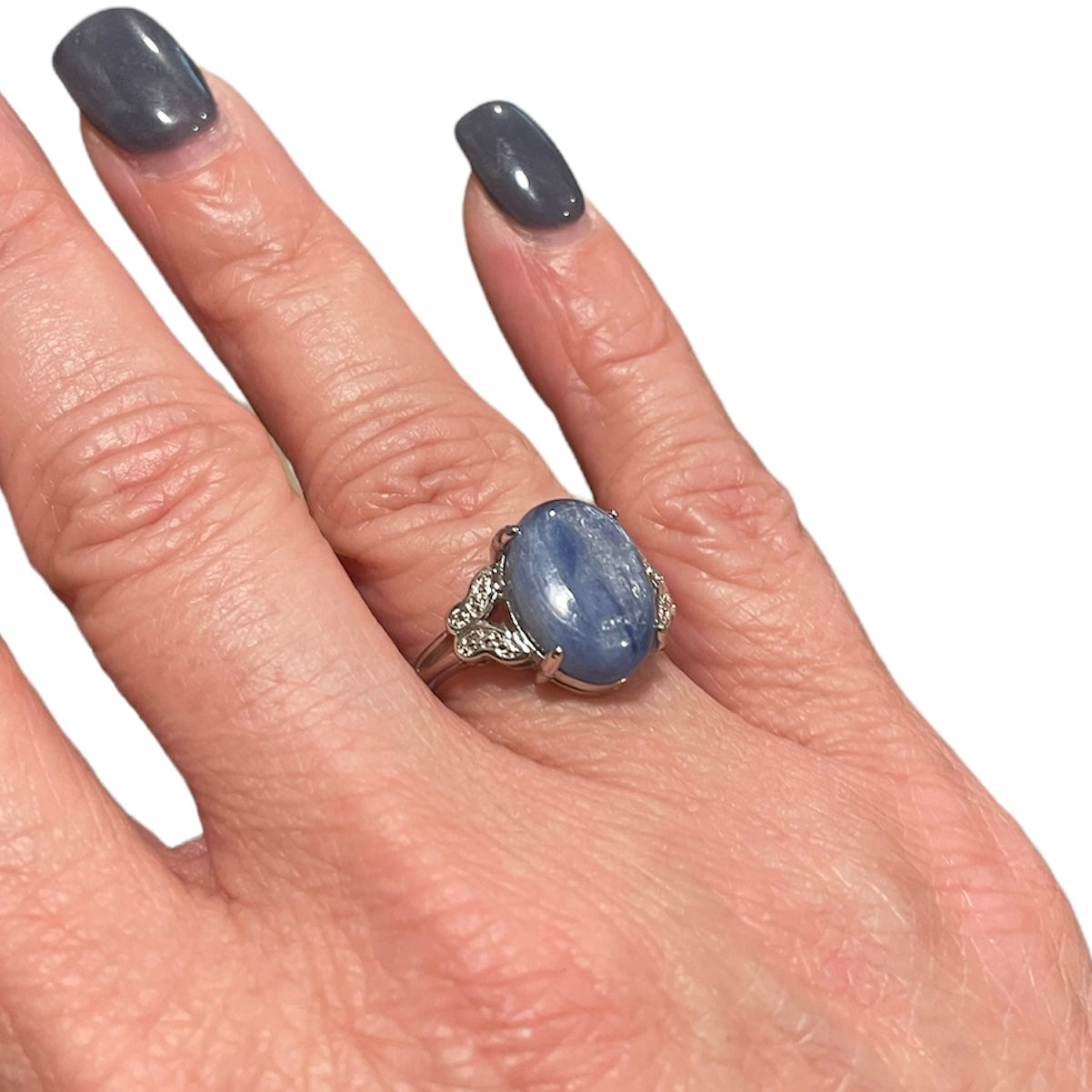 Blue Kyanite Ring - Executive Gypsy