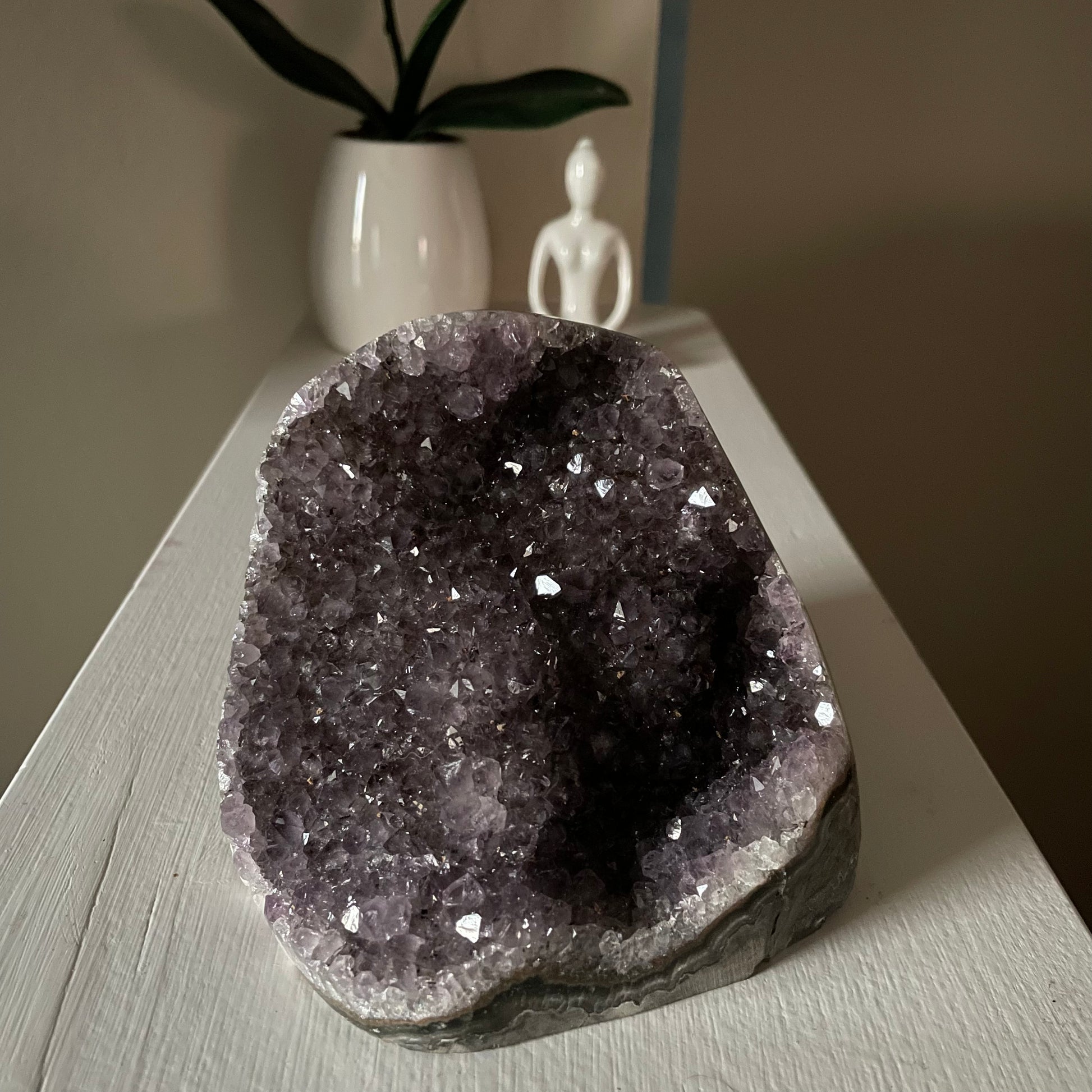 Black Amethyst Standing Cluster - Executive Gypsy