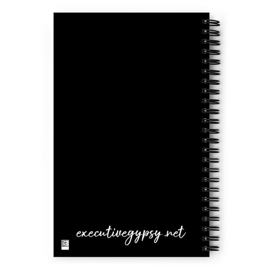 Crystal Spiral notebook - Executive Gypsy