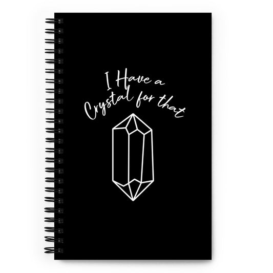 Crystal Spiral notebook - Executive Gypsy