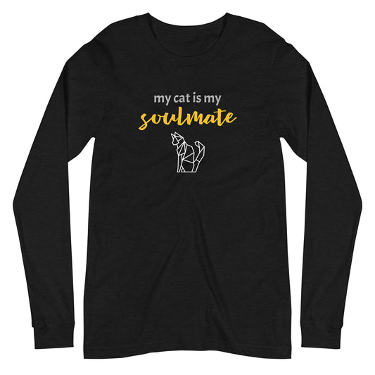 Cat Soulmate Unisex Long Sleeve Tee - Executive Gypsy