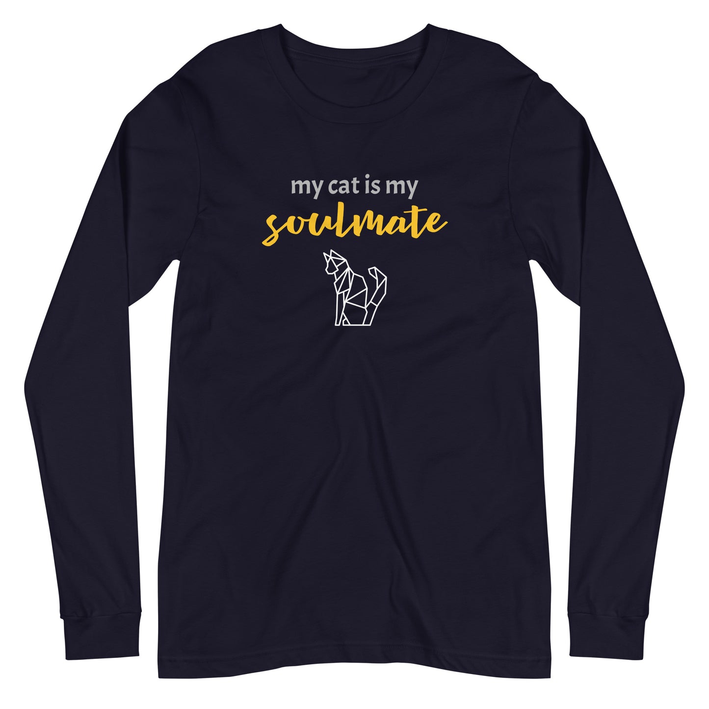 Cat Soulmate Unisex Long Sleeve Tee - Executive Gypsy