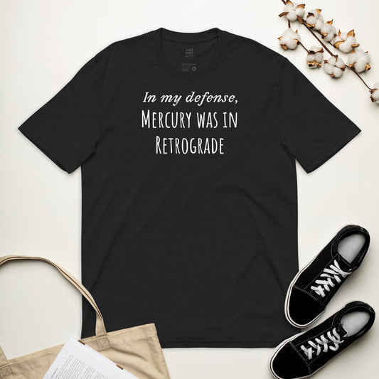 Mercury Retrograde Unisex recycled t-shirt - Executive Gypsy