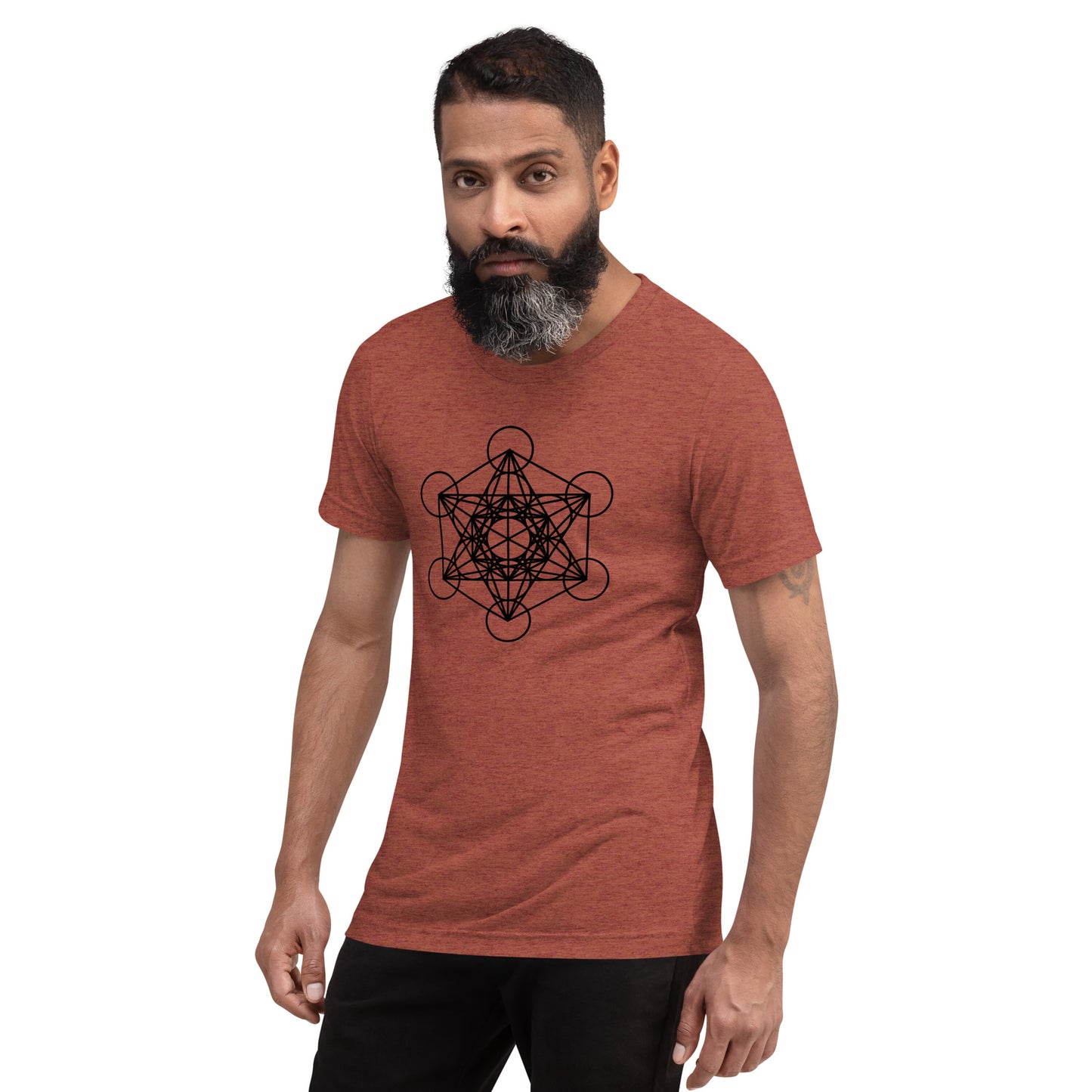 Metatron's Cube Short sleeve t-shirt