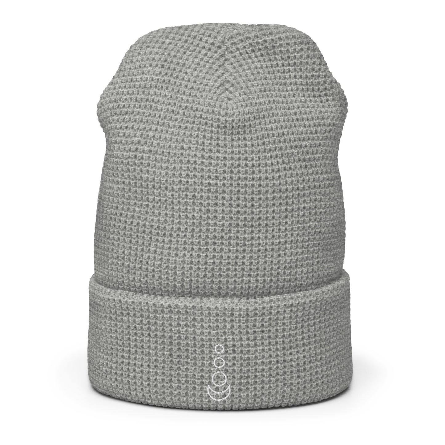 Moon Embroidered Waffle beanie - Executive Gypsy