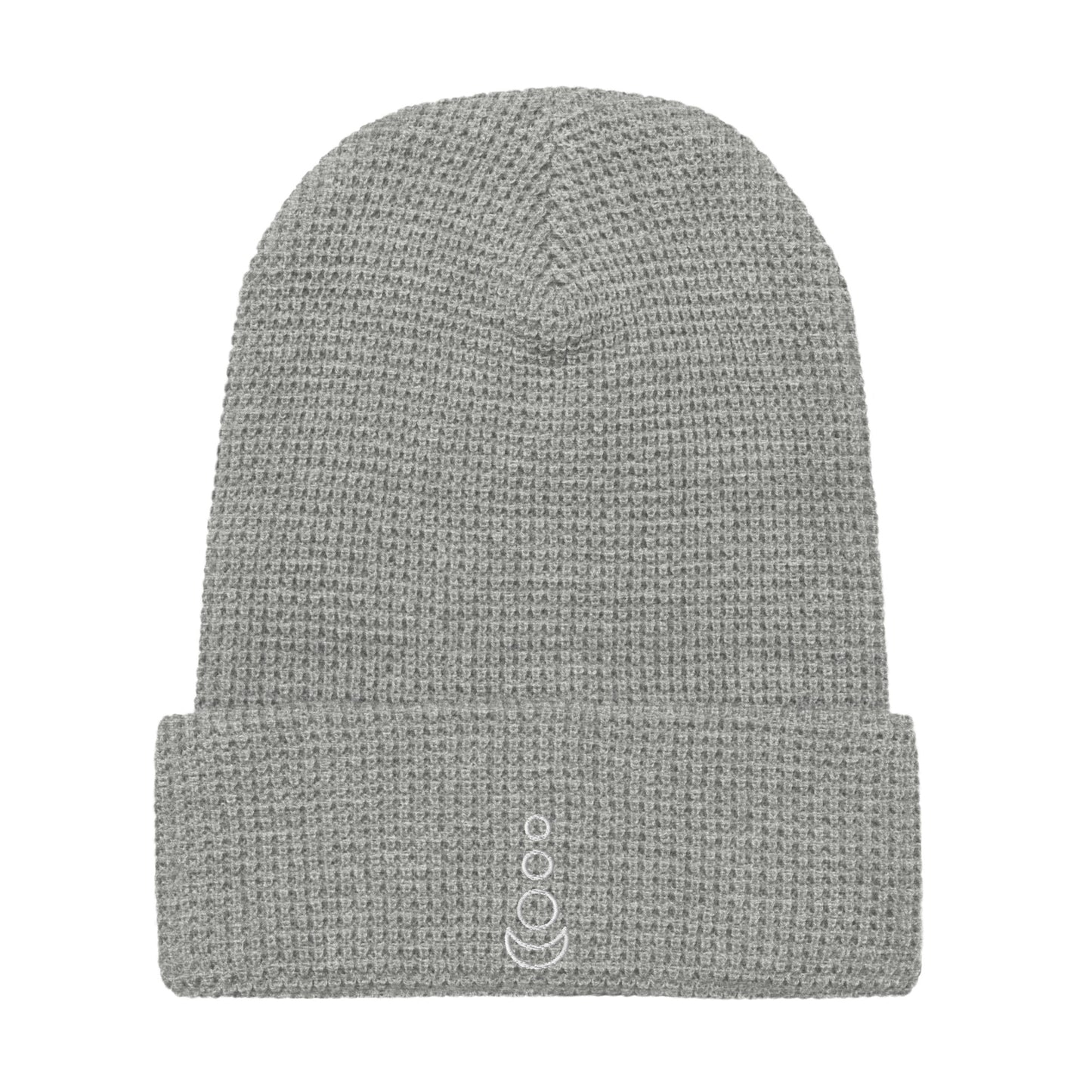 Moon Embroidered Waffle beanie - Executive Gypsy